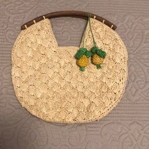 Mar Y Sol Grass Purse Bag